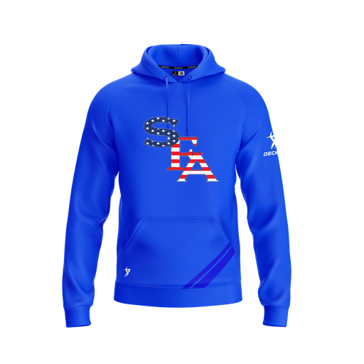 [FOLHSMRY-YXS-LOGO2] Decker Summit Hoodie (Youth XS, Royal, Logo 2)