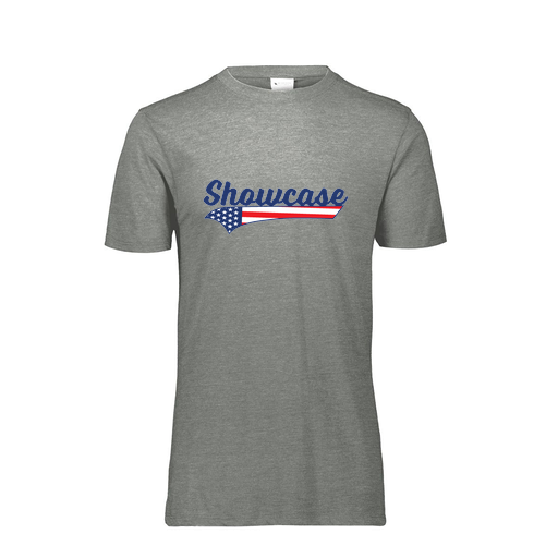 [FTSCUBGY-YS-LOGO1] Decker Youth Tri-Blend T-Shirt - Short Sleeve (Youth S, Gray, Logo 1)